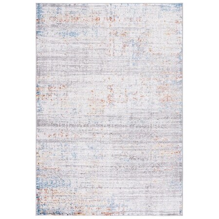 Safavieh 8 x 10 ft. Amelia Contemporary Power Loomed Rectangle Rug Grey & Light Grey ALA239J-8